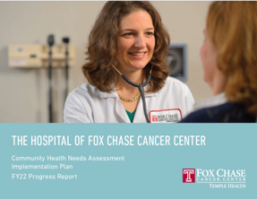 Fy22 Community Health Progress Report Cover