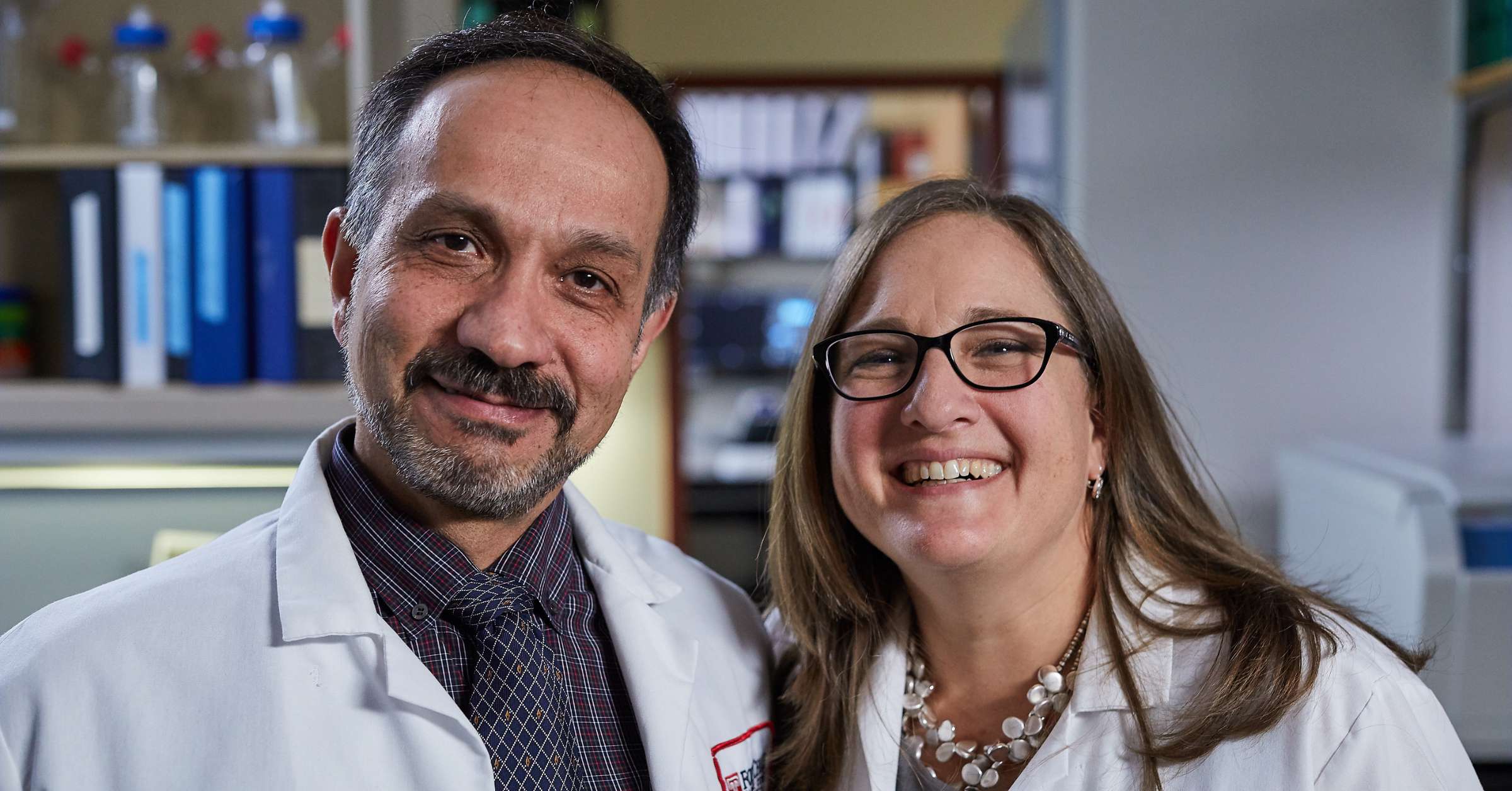 Dr. Hossein Borghaei and Dr. Elizabeth Plimack