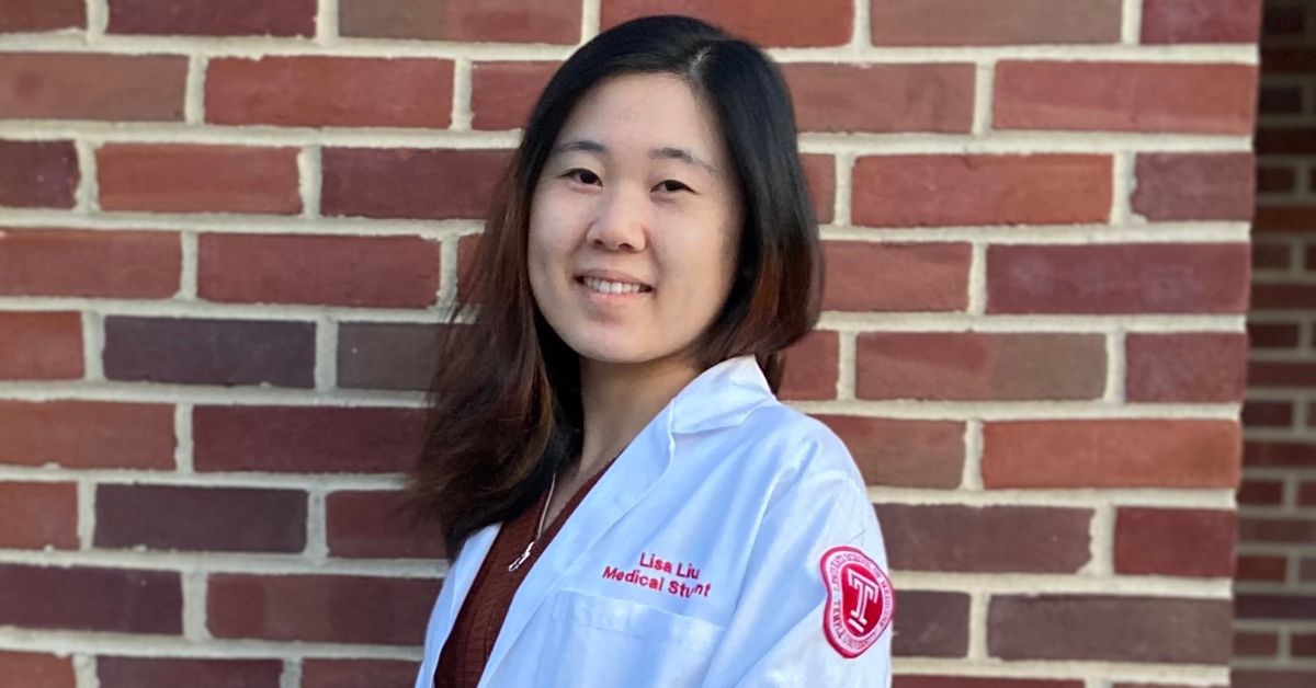 Lisa Liu, a third year medical student at the Lewis Katz School of Medicine at Temple University