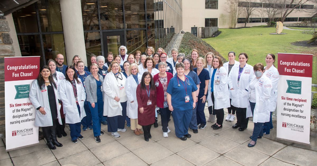 Fox Chase received Magnet designation for nursing excellence from the American Nurses Credentialing Center
