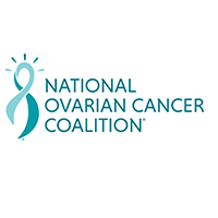 National Ovarian Cancer Coalition with teal ribbon logo