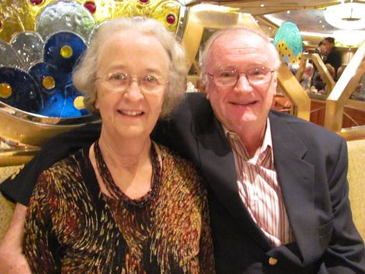 Donald Hawkins and his wife.