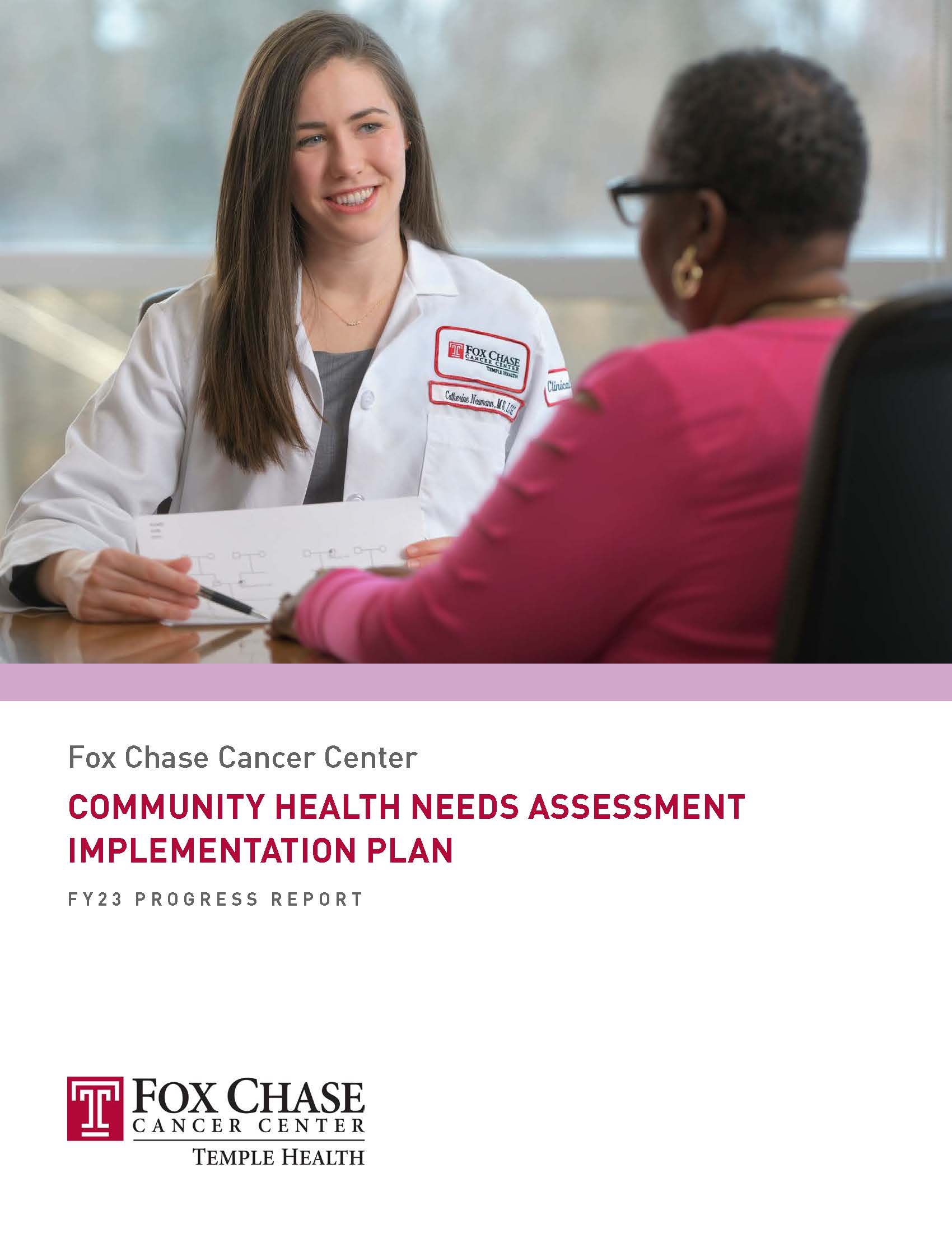 Fox Chase CHNA FY23 Cover