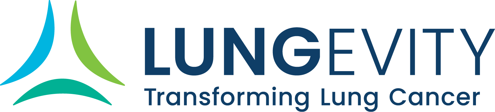 Lungevity Transforming Lung Cancer Logo