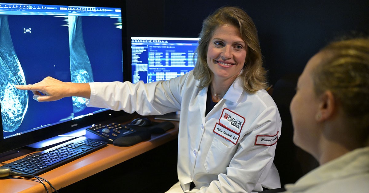 Dr. Claire Streibert, Chief of Breast Imaging and Breast Imaging Fellowship 