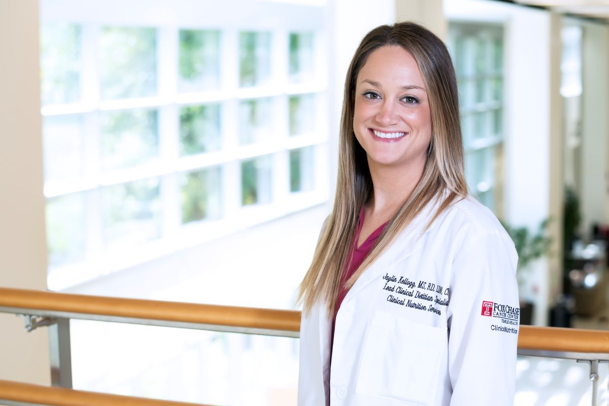 Jaylin Staunton, MS, RD, LDN, CNSC, Lead Clinical Dietitian Specialist at Fox Chase Cancer Center