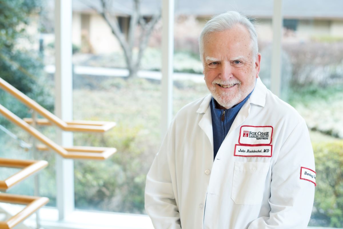 John C. Ruckdeschel, MD, FACP, FCCP, a Professor in the Department of Hematology/Oncology