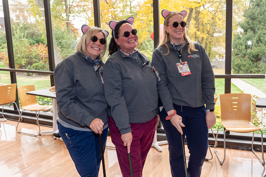 Three Blind Mice costume contest