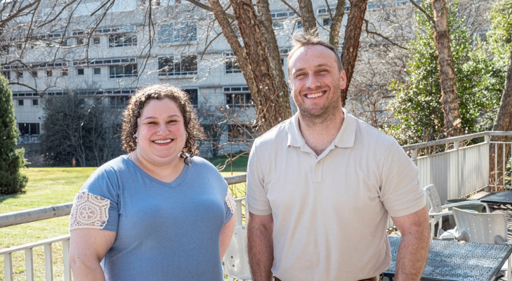 From left: Patient Ambassador Jenne Meyer & Physician Ambassador Dr. Christopher Cann