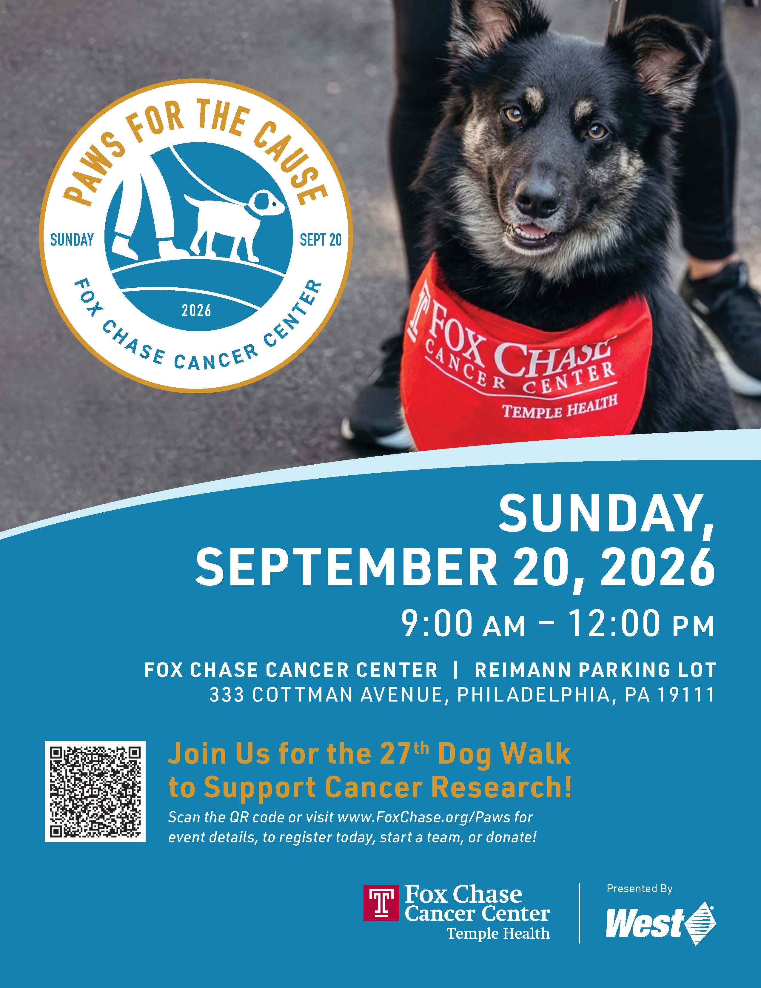 Paws for Cause flyer