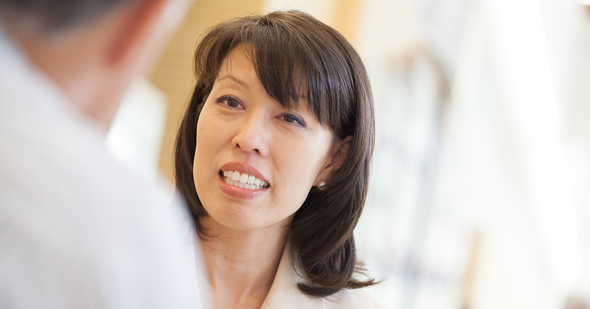 Carolyn Y. Fang, PhD, professor and co-leader of the Cancer Prevention and Control Program.