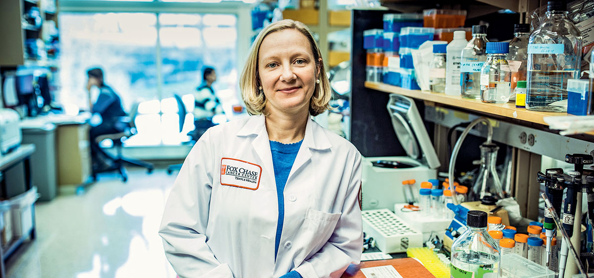 Lori Rink, PhD, assistant professor in the Molecular Therapeutics program