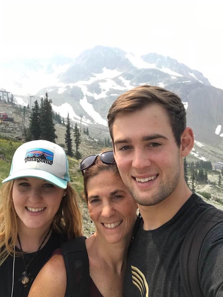 Gabi and her children enjoying their time traveling together.