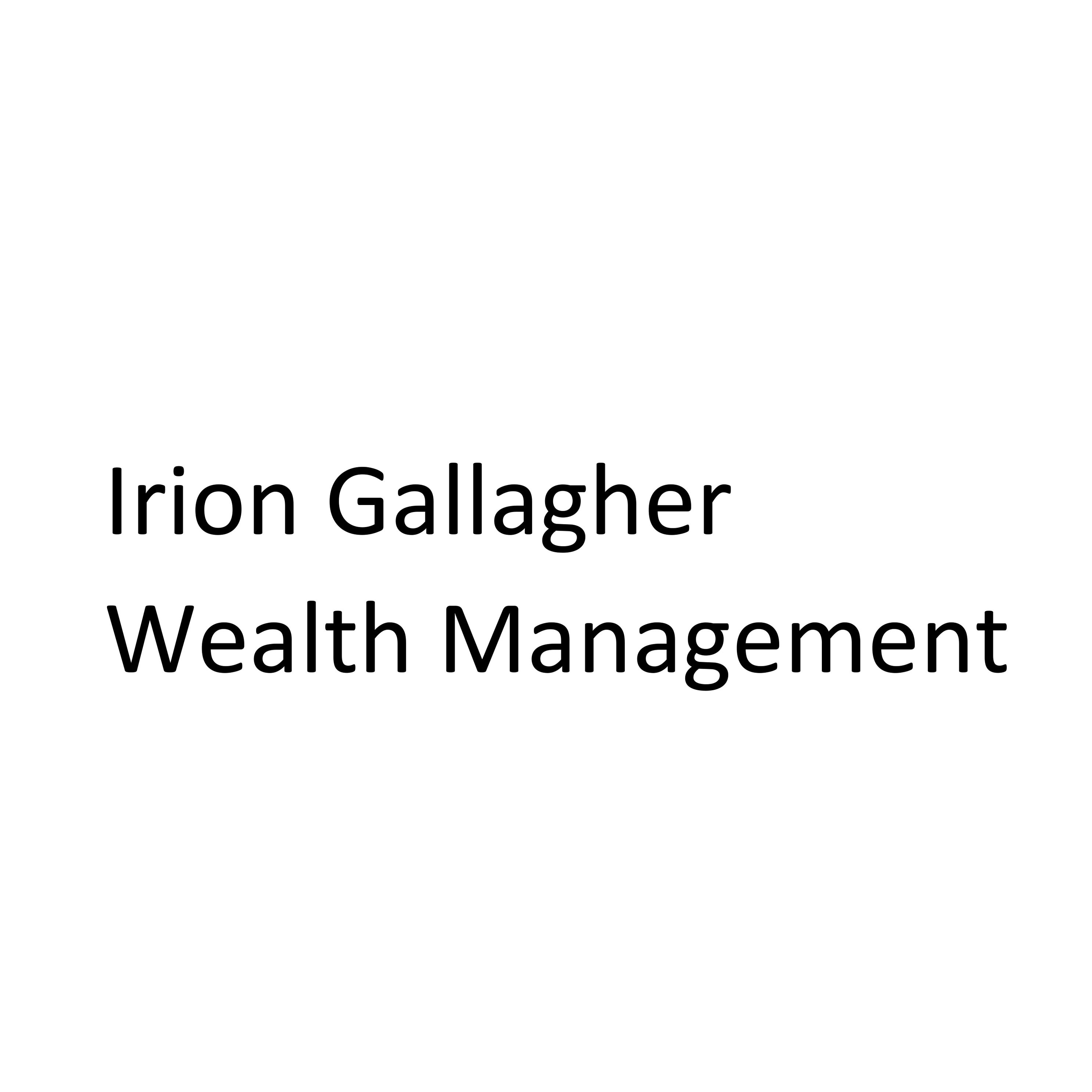 Iron Gallagher Wealth Management Logo