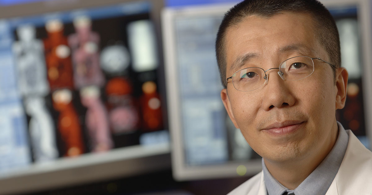 Jian Q. (Michael) Yu, MD, FACNM, FRCPC, chief of nuclear medicine and PET in the Department of Diagnostic Imaging