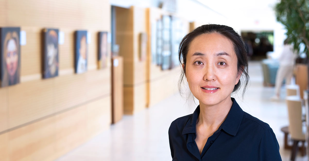 Hayan Lee, PhD, as an assistant professor in the Cancer Signaling and Epigenetics research program and the Cancer Epigenetics Institute (CEI)