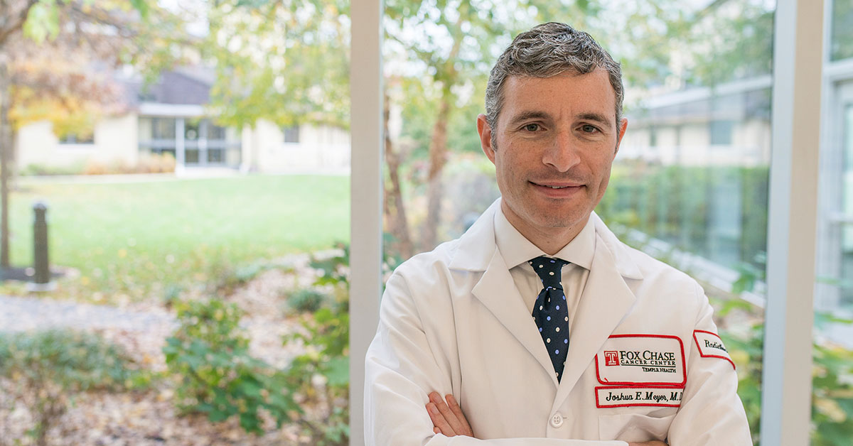 Dr. Joshua E. Meyer, associate professor in the Department of Radiation Oncology