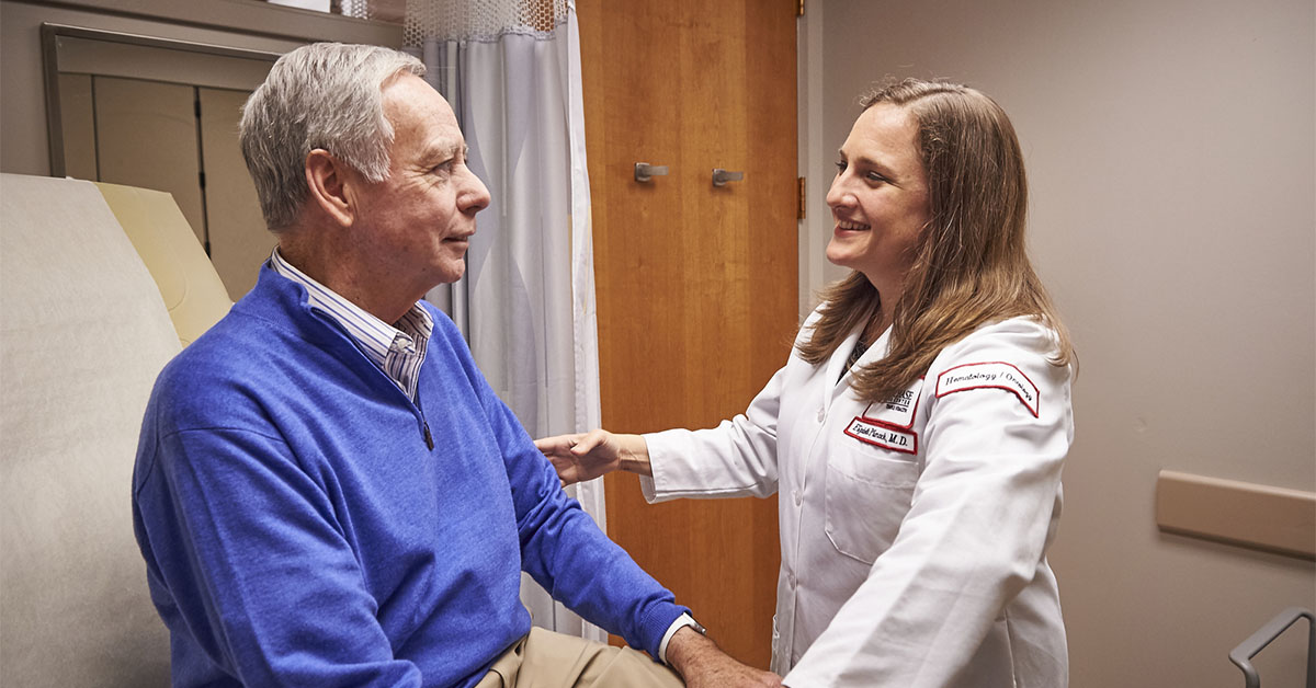 Director of genitourinary clinical research, Elizabeth Plimack, MD, MS.