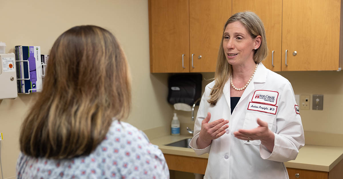 Andrea Porpiglia, an assistant professor in the Department of Surgical Oncology, specializes in treating patients with stomach cancer.