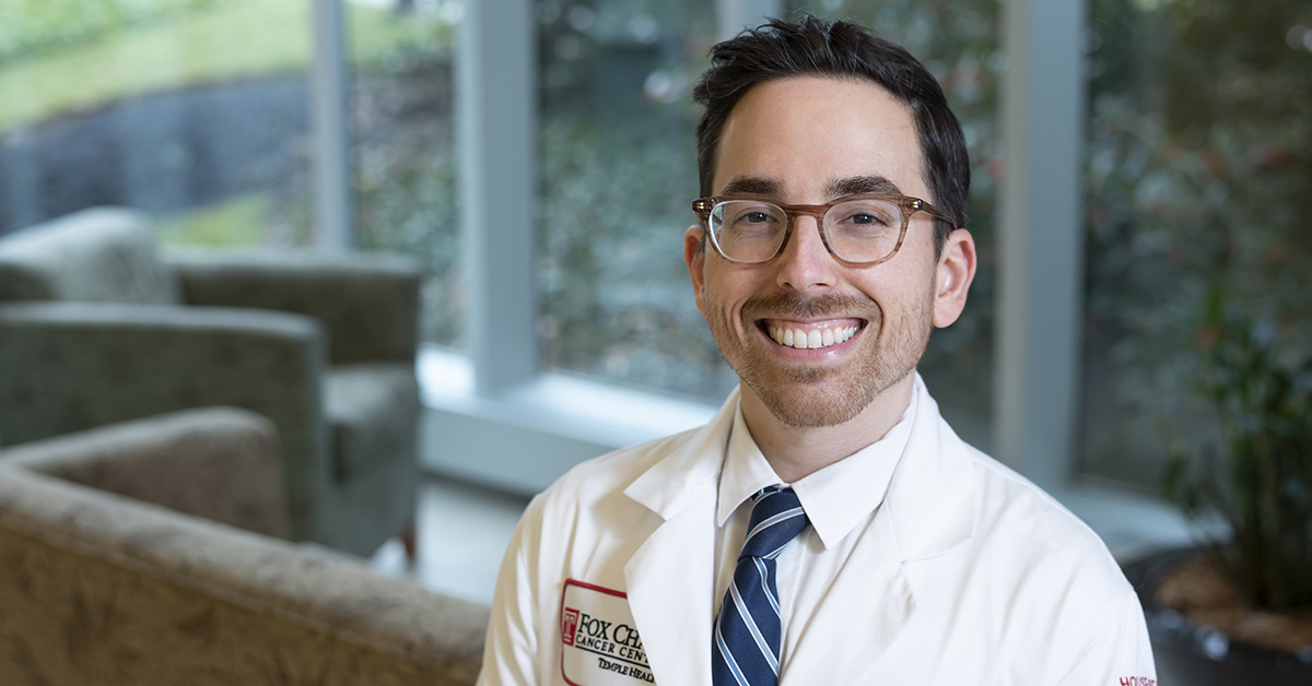 Dr. Anthony M. Villano, first author on the paper and second-year fellow in the Department of Surgical Oncology