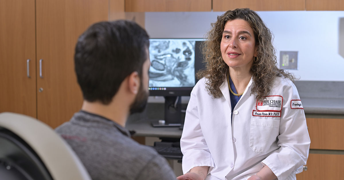  Rosalia Viterbo, MD, FACS, an associate professor in the Division of Urology, is experienced in the treatment of prostate cancer with robotics, minimally invasive surgery, and open surgery.