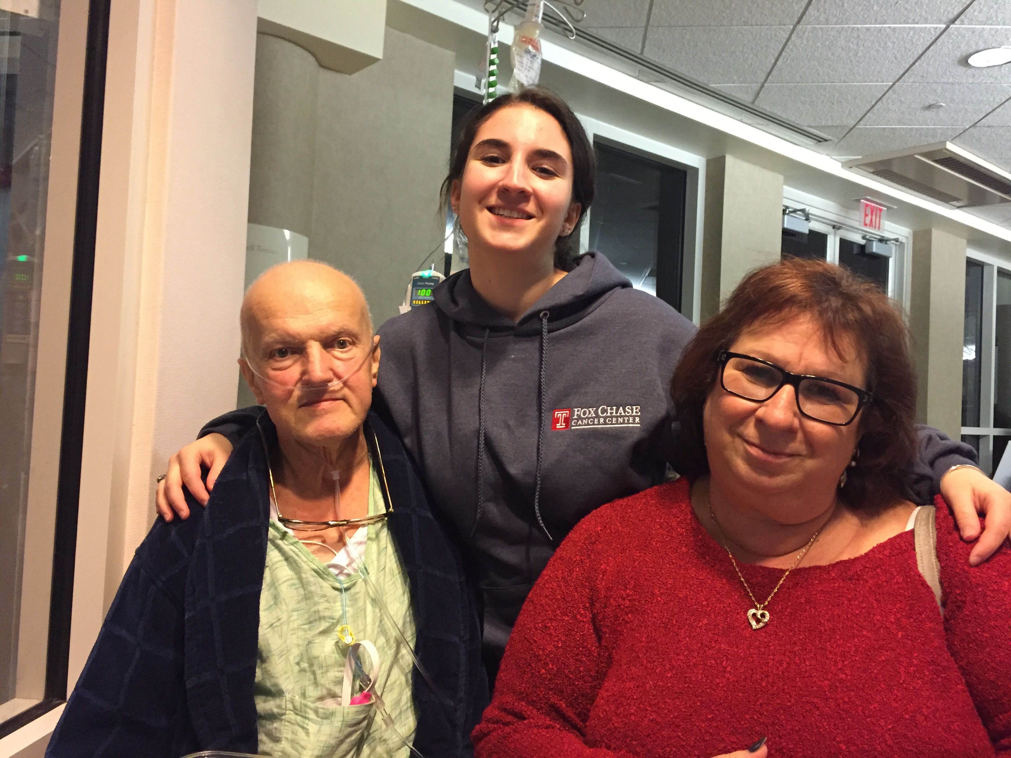 Joyce Vrbicek's husband Braco received treatment for lung cancer at Fox Chase. When she was diagnosed with lung nodules, it was her first choice to be treated here.