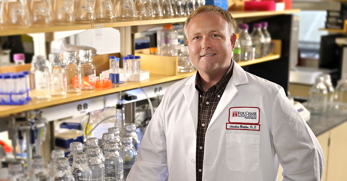 Dr. Johnathan R. Whetstine, director of the Cancer Epigenetics Institute at Fox Chase