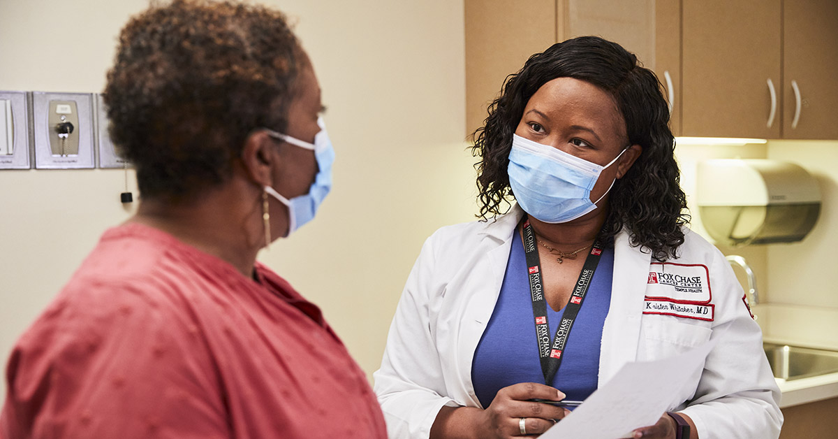As a medical oncologist who specializes in hereditary cancers, Dr. Kristen Whitaker works to treat breast cancer patients and monitor those who are at higher risk of developing the disease.