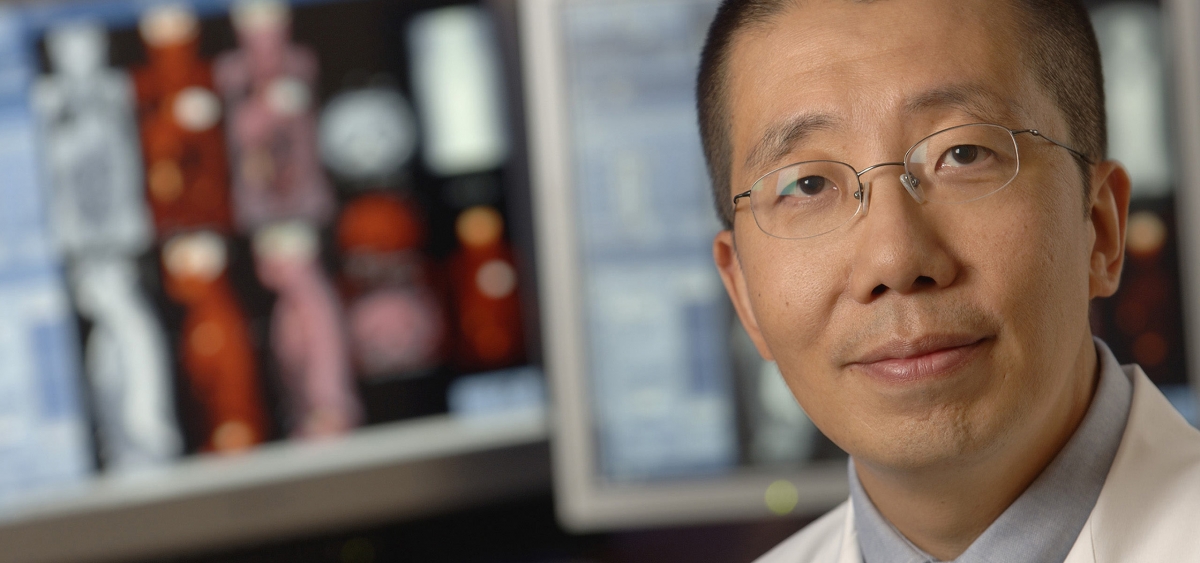 Jian Q. (Michael) Yu, the chief of Nuclear Medicine at Fox Chase, works with a team of radiologists to provide sensitive and early detection for many disease processes like cancer.