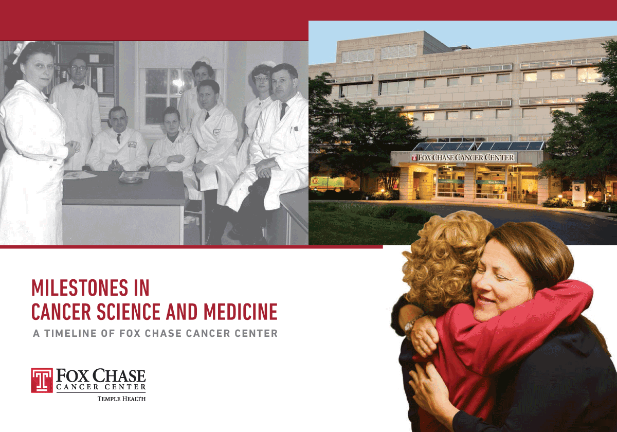 Milestones in Cancer Science and Medicine at Fox Chase Cancer Center