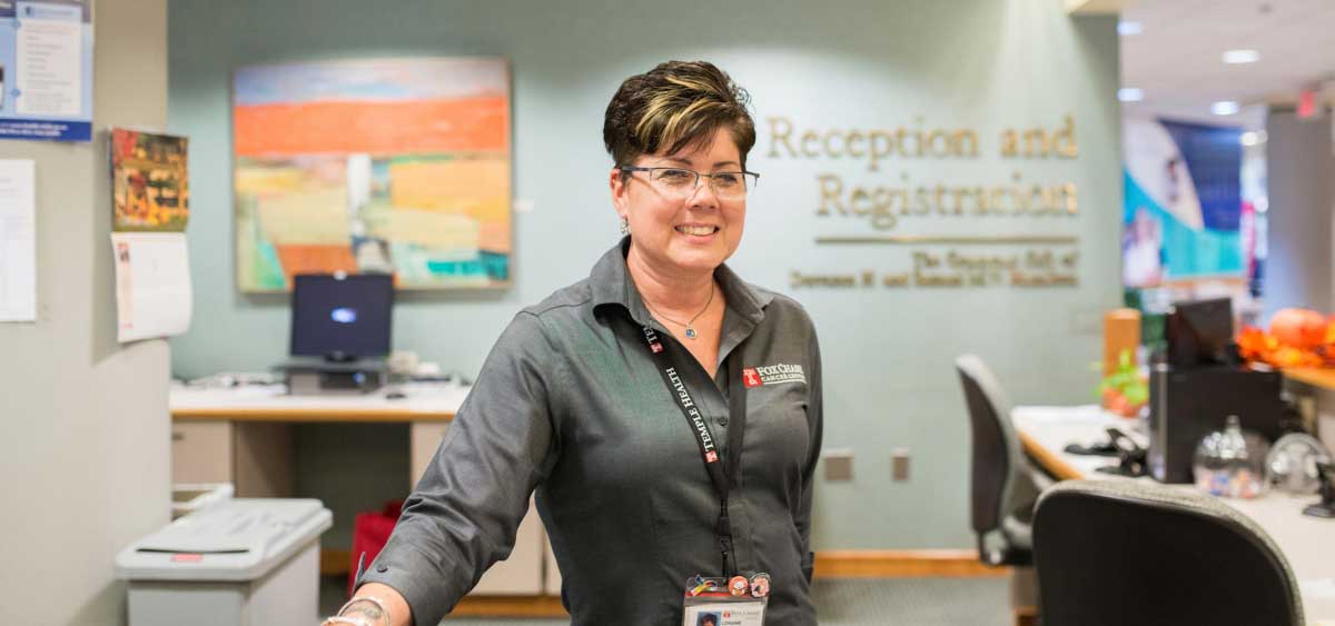 Our administrators at our New Patient Office are happy to help patients begin their cancer journey at Fox Chase Cancer Center.