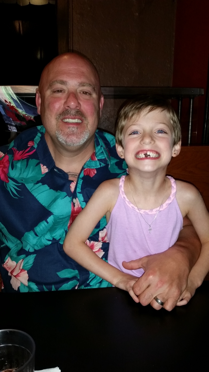 Jeff and his daughter Zoey.