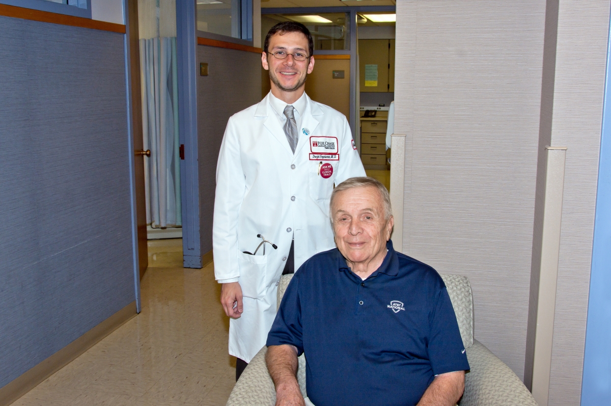 Jim and Dr. Geynisman