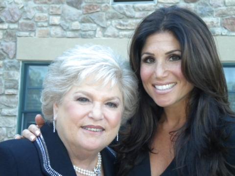 Judy and her daughter, Andrea, who she adores.