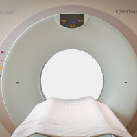 Photograph of special x-ray equipment used for Low Dose CT Scans for lung cancer