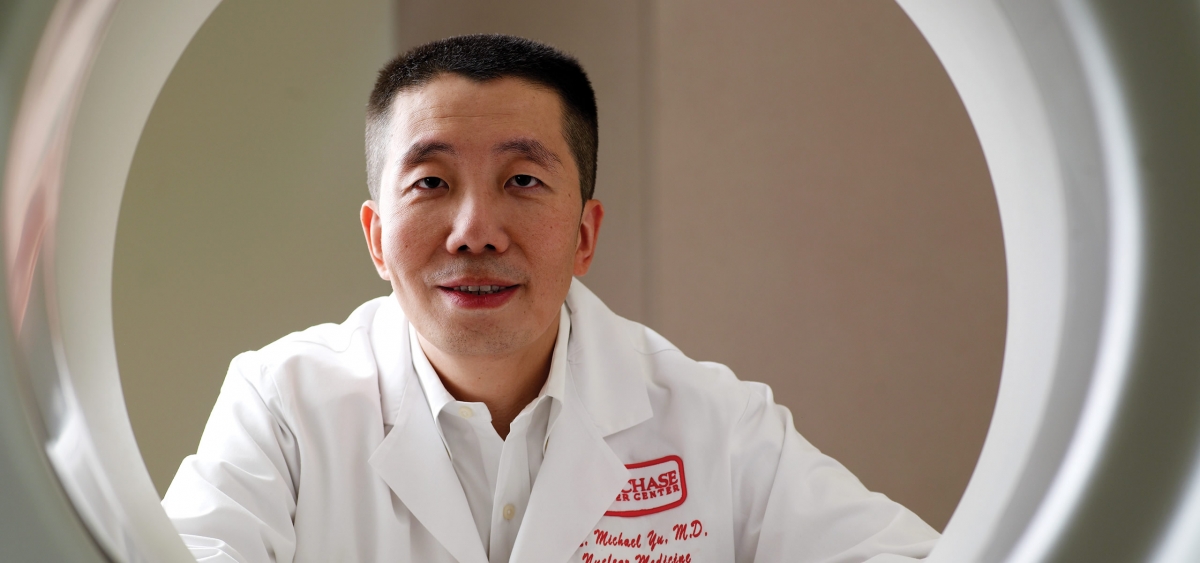 Jian Q. (Michael) Yu, MD, FACNM, FRCPC, Chief of Nuclear Medicine at Fox Chase.