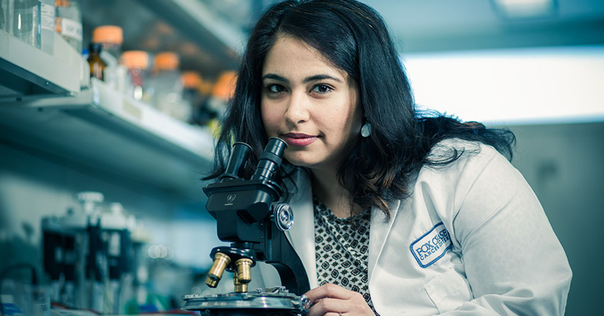 Sanjeevani Arora, PhD, assistant professor in the Cancer Prevention and Control program at Fox Chase and one of the study's authors.