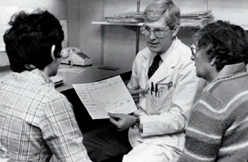 Dr. Engstrom early in his career