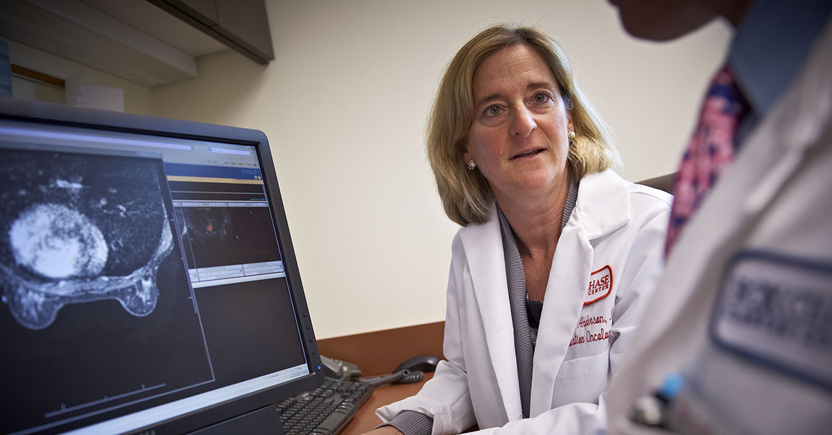 Penny R. Anderson, MD, chief of the division of Breast and Gynecologic Radiation Oncology, uses the most sophisticated technology for both external beam (IMRT) radiation therapy and brachytherapy to treat patients at Fox Chase Cancer Center.