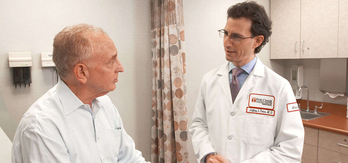 The Director of Gastrointestinal Endoscopy Jeffrey Tokar leads an active gastroenterology section at Fox Chase with board-certified gastroenterologists trained to treat difficult gastrointestinal diseases such as esophageal cancer using advanced endoscopic procedures.