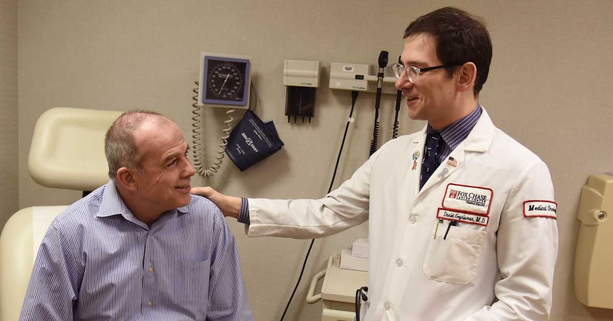 A cancer diagnosis is one of the most difficult times in a person’s life. That’s why, for Daniel M. Geynisman, MD, the primary goal is to utilize the resources of a cutting-edge cancer center, and present those options to the patient in a compassionate way, taking into account a patient’s individual case. 
