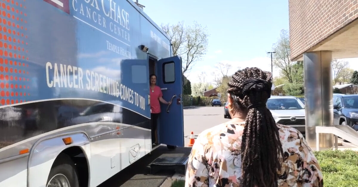 Money from this year’s Special Pledge will fund a next-generation mobile screening unit that will build on Fox Chase’s three decades of experience as a leader in mobile cancer screening.