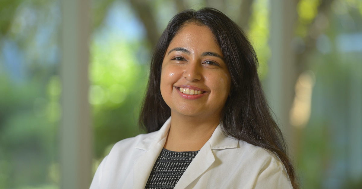 Sanjeevani Arora, PhD, assistant professor in the Cancer Prevention and Control Program at Fox Chase Cancer Center.