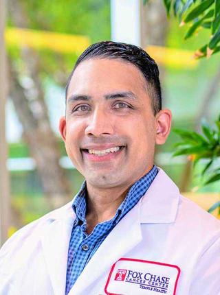 Chetan Dodhia an Oncohospitalist at Fox Chase Cancer Center