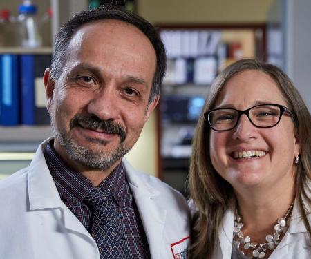 Dr. Hossein Borghaei and Dr. Elizabeth Plimack
