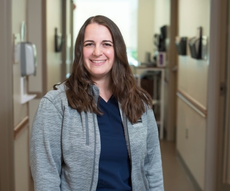 Jennifer Kelly, BSN, RN, CURN, a nurse with the Fox Chase-Temple Urologic Institute