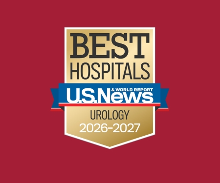 U.S. News &amp; World Report Best Hospitals 2026-2027 Badge for Urology