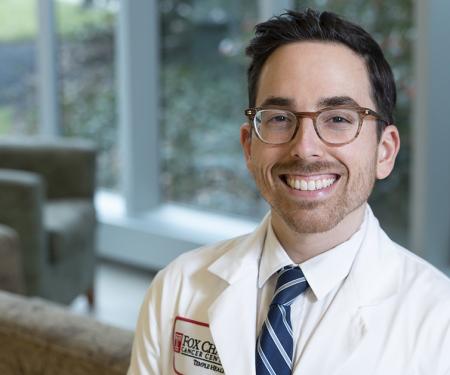 Dr. Anthony M. Villano, first author on the paper and second-year fellow in the Department of Surgical Oncology