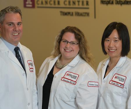 The doctors cover a range of specialties including, breast, surgical, gynecologic, clinical genetics, prostate, and radiation.