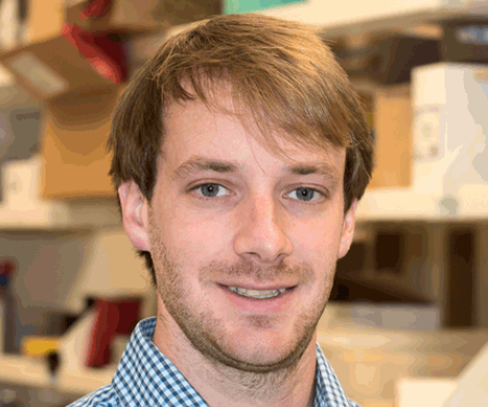 John J. Krais, PhD, a postdoctoral associate in the Molecular Therapeutics program.